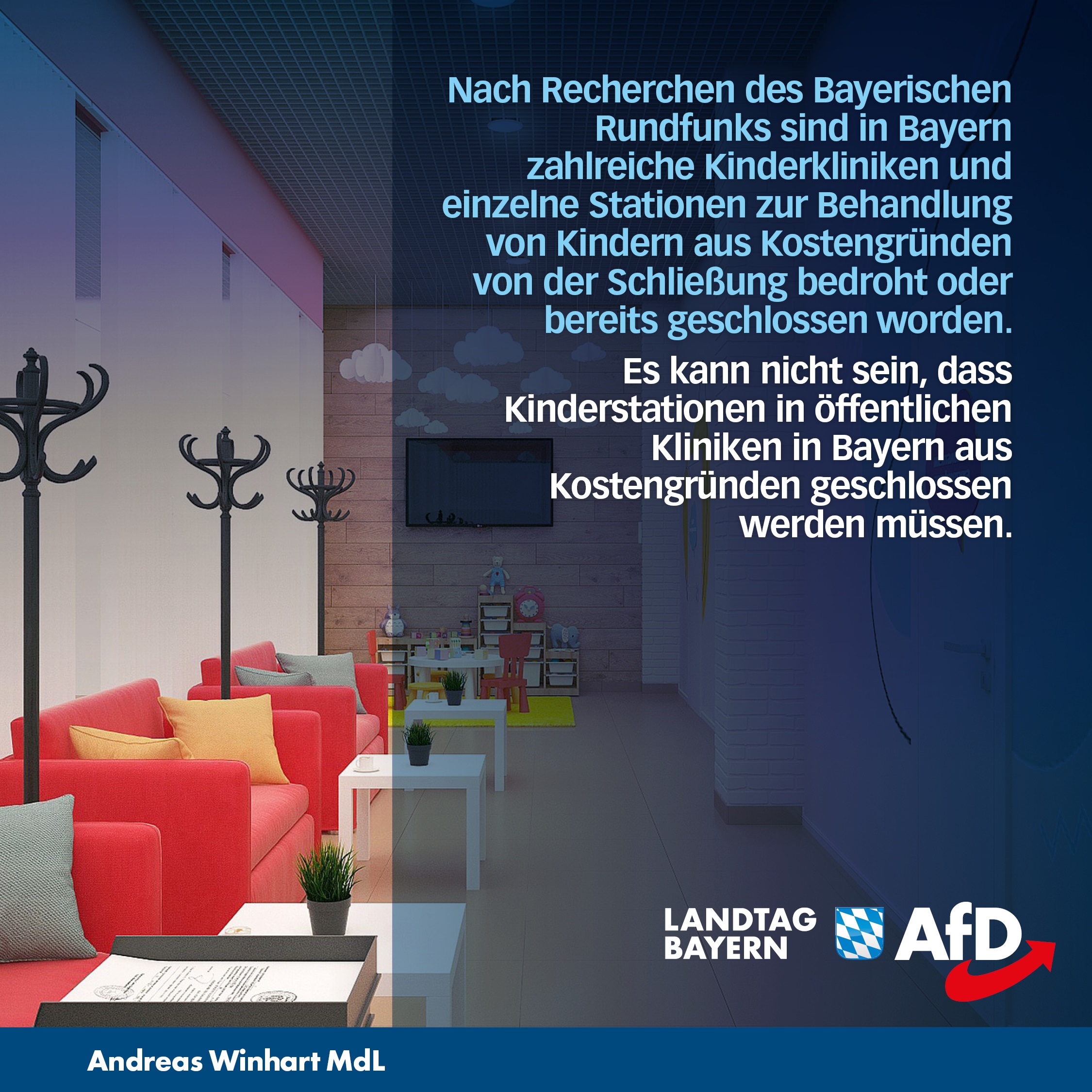 AfD kritisiert Schließungen von Kinderstationen - AfD Fraktion im
