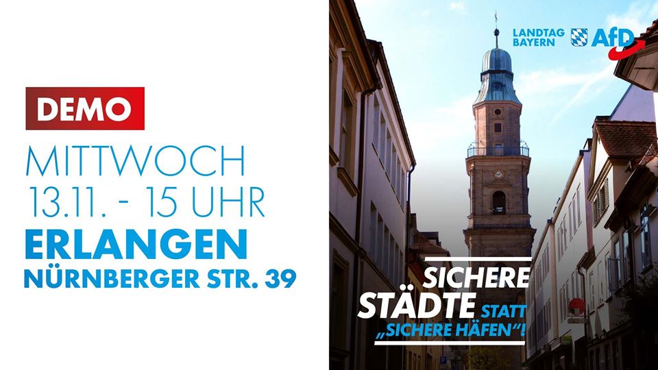 Kundgebung in Erlangen 1 erlangen