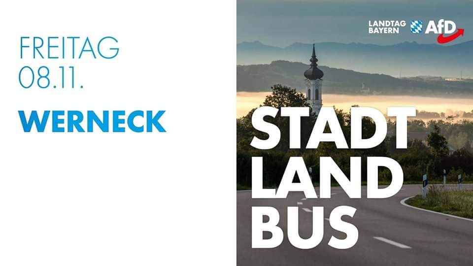Das AfD-Bürgermobil kommt nach Werneck 1 werneck 081119