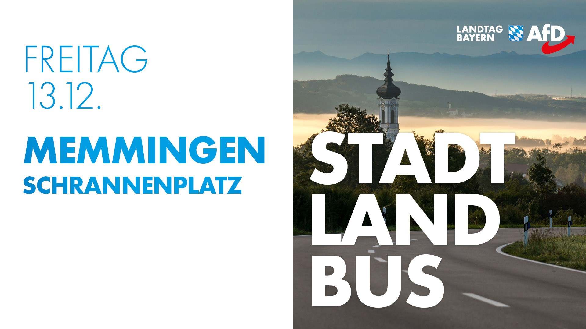Das AfD-Bürgermobil kommt nach Memmingen 1 Memmingen