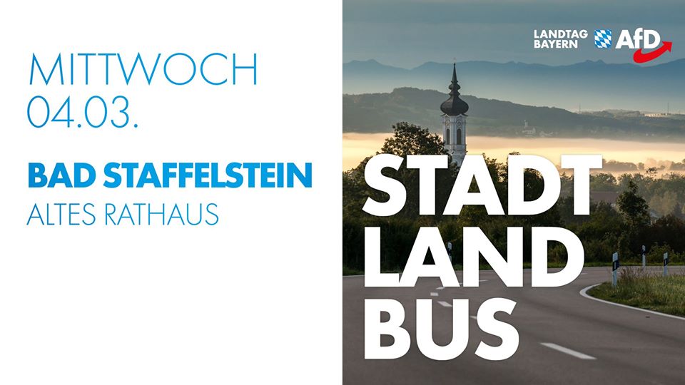 Das AfD-Bürgermobil kommt nach Bad Staffelstein! 1 bad staffelstein