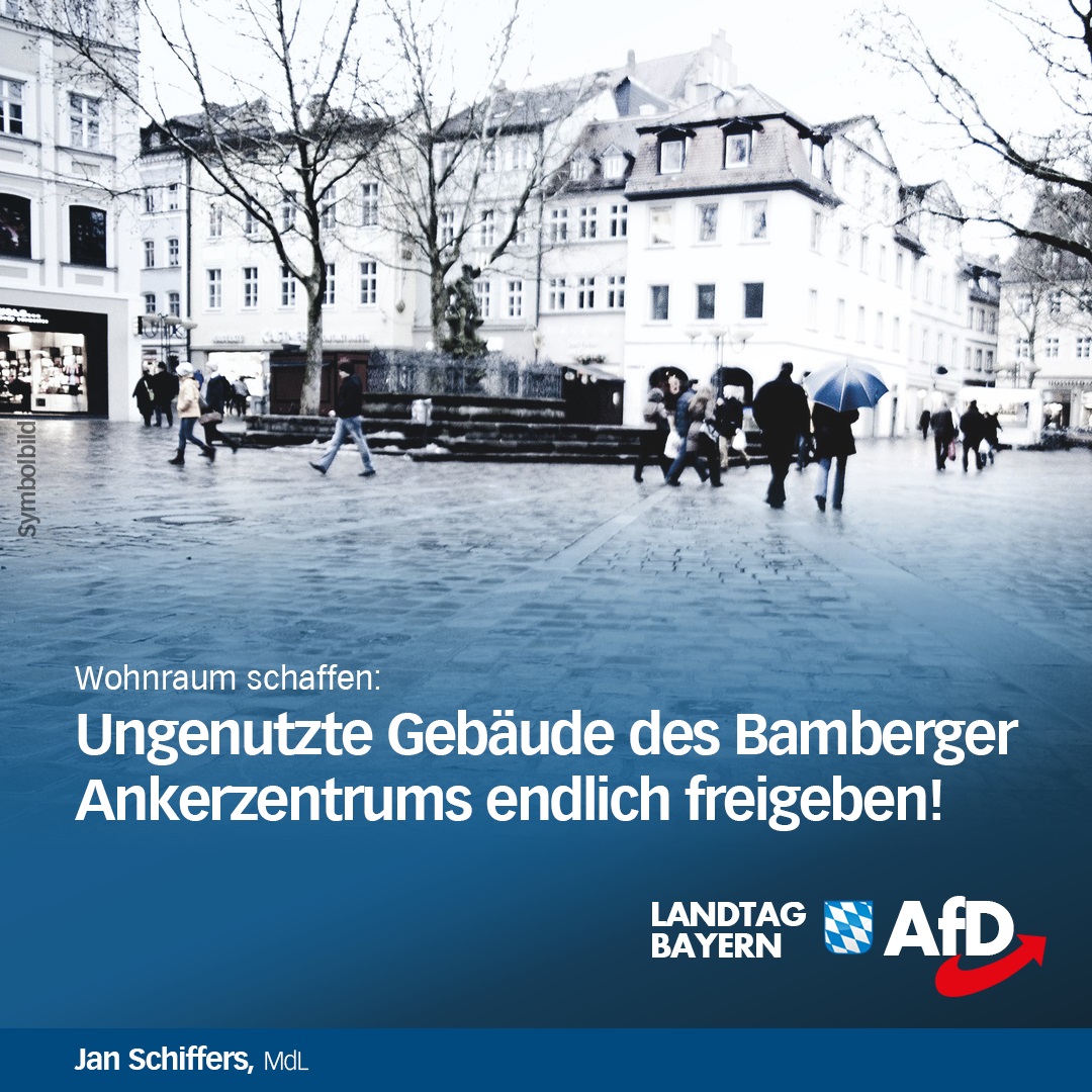 bamberg wohnraum ankerzentrum afd