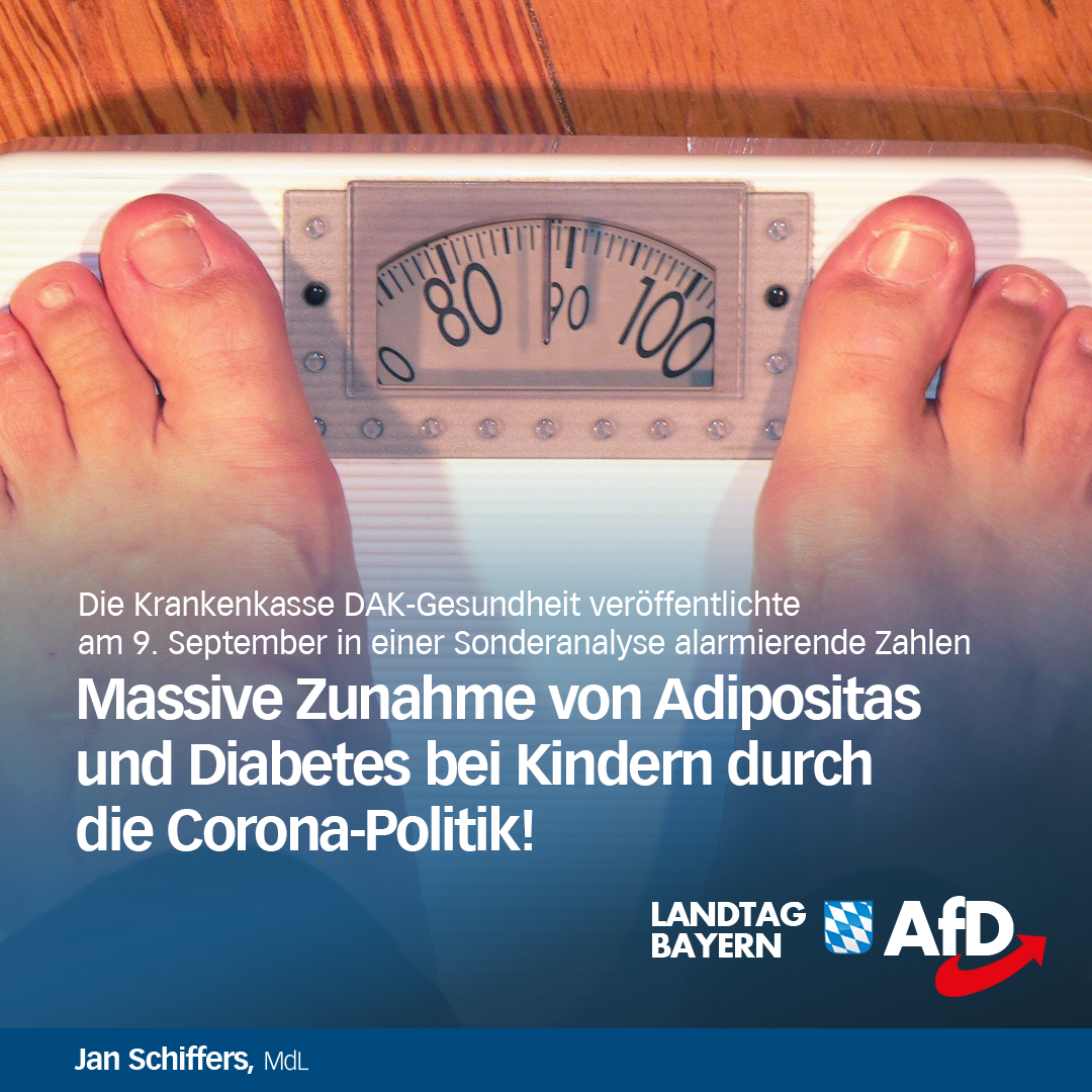 corona adipositas afd