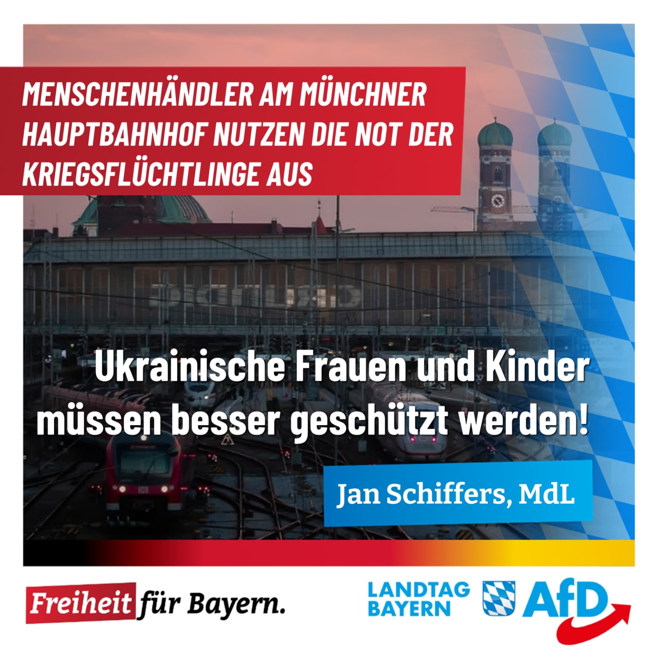 fluechtlinge muenchen ukraine afd
