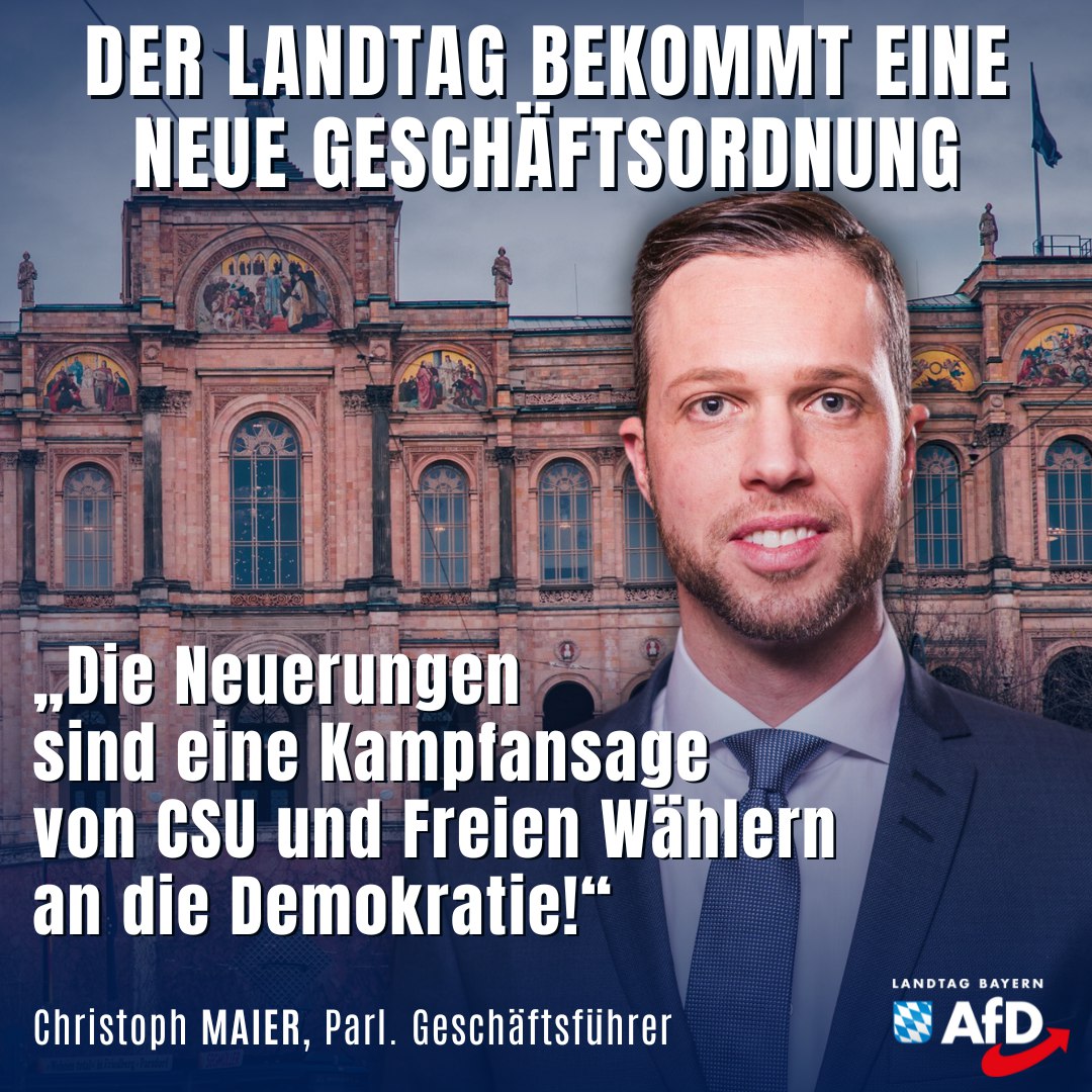 Christoph Maier Der Bayerische Landtag Bekommt Eine Neue 