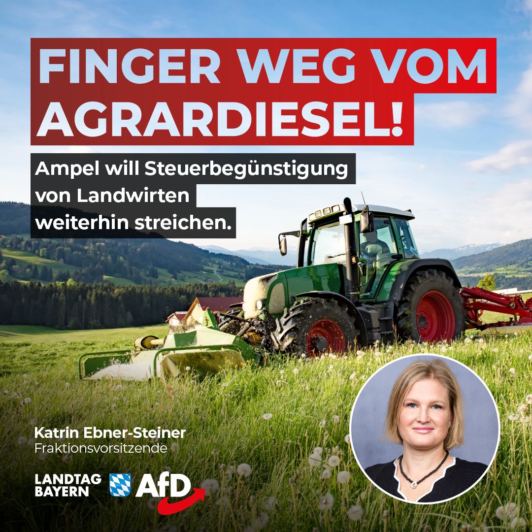 Finger weg vom Agrardiesel