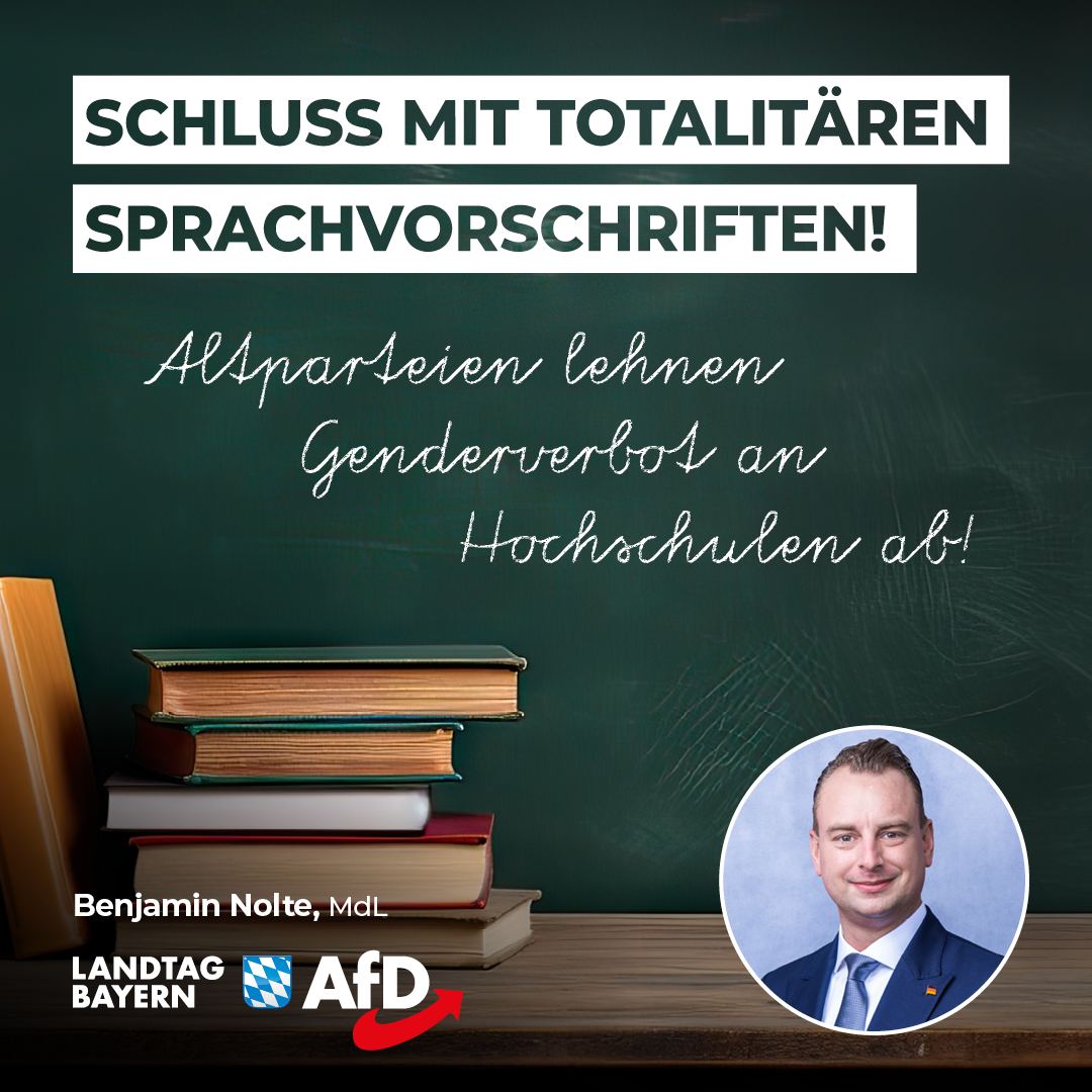 Altparteien lehnen Genderverbot an Hochschulen ab