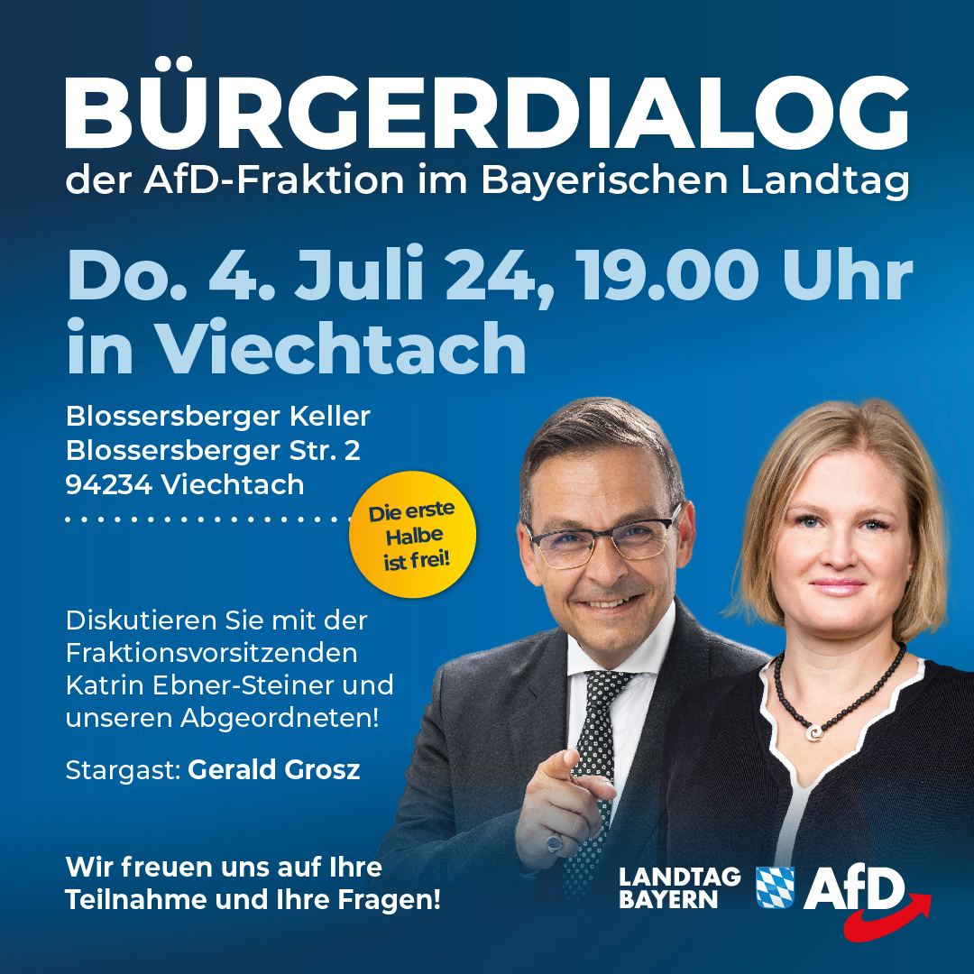Bürgerdialog in Viechtach am Donnerstag 04.07.24 1 viechtach