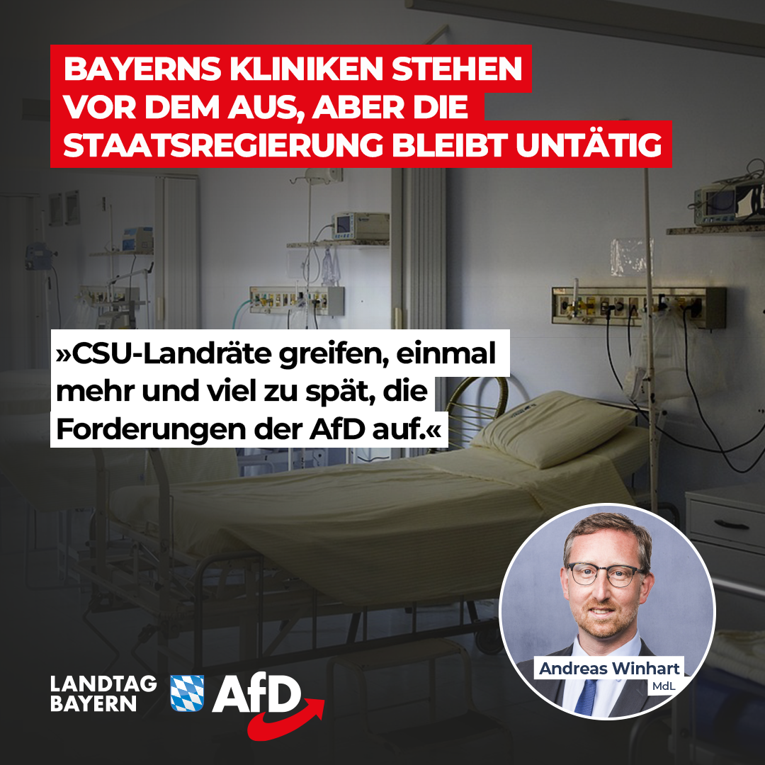 bayern krankenhaeuser vor dem aus