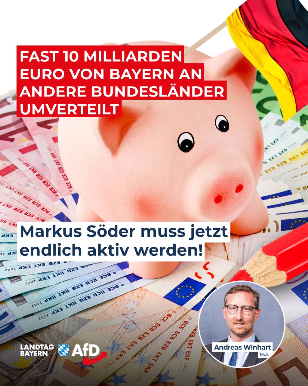 10 Mrd Euro von Bayern umverteilt