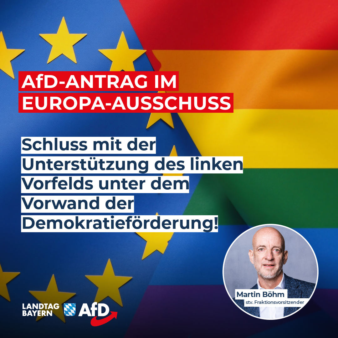 Schluss mit der Unterstuetzung des linken Vorfelds