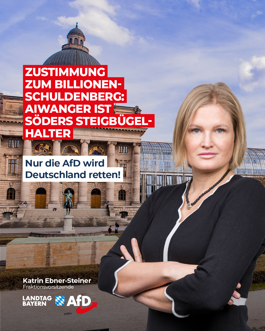 Aiwanger ist Soeders Steigbuegelhalter