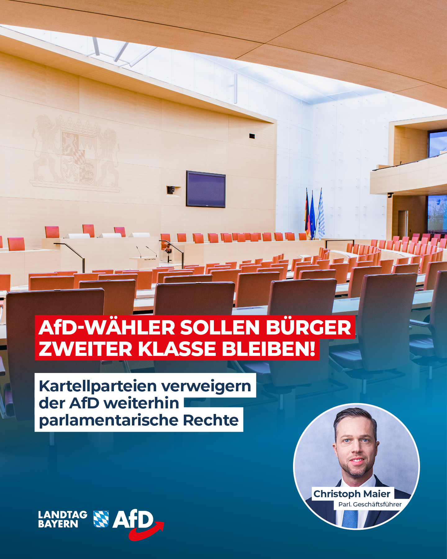 Parlamentarische Rechte AfD waehler