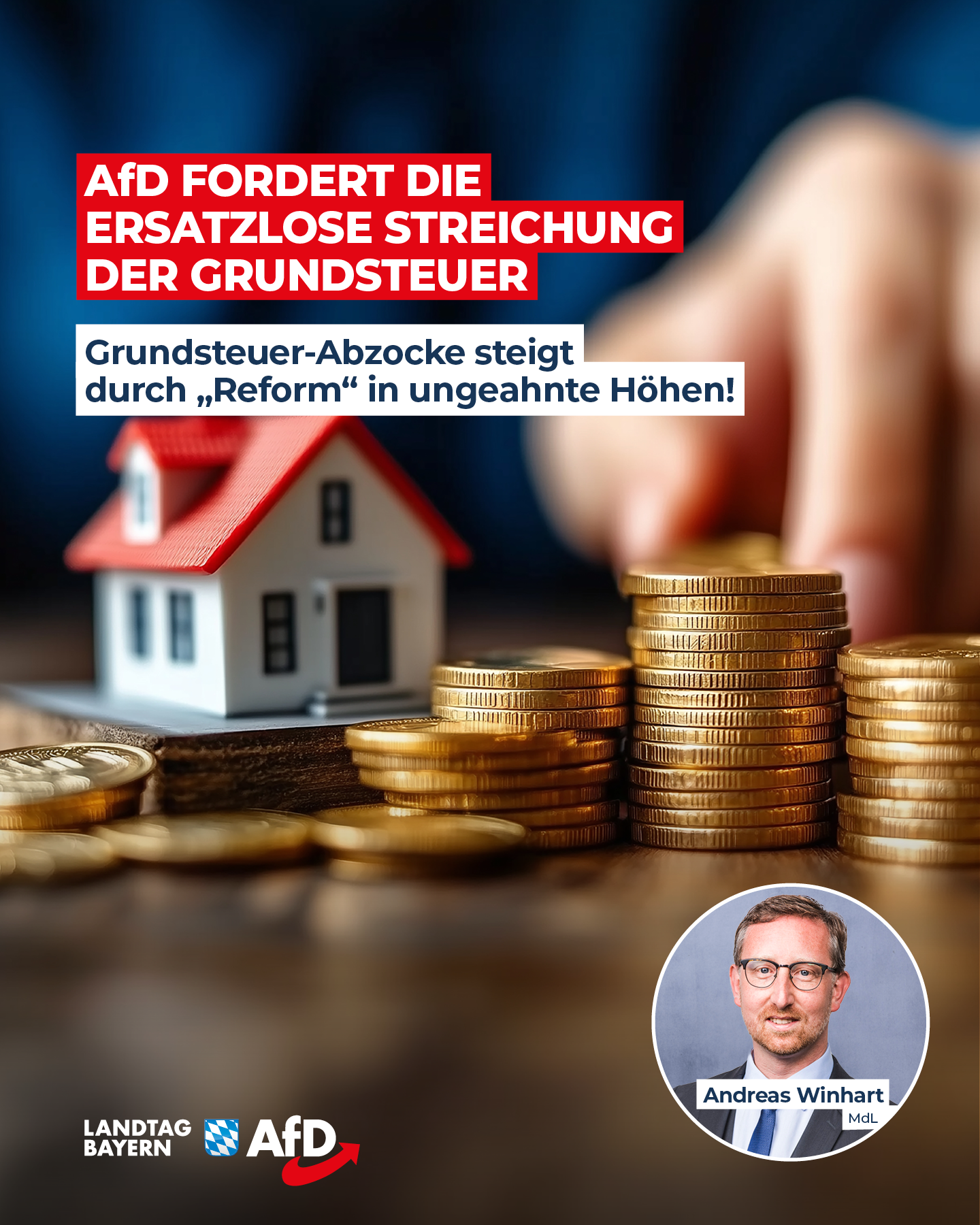 Streichung Abschaffung Grundsteuer