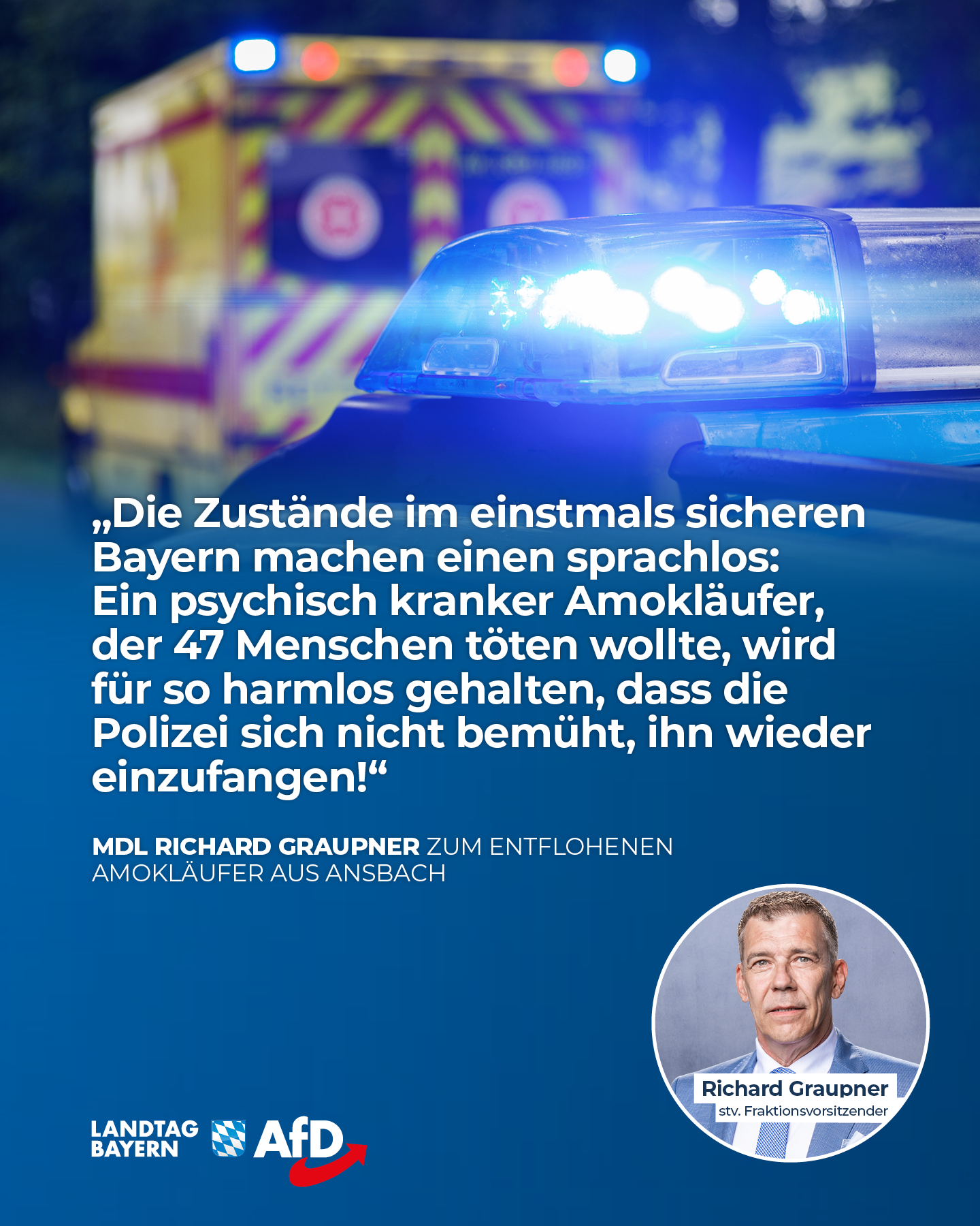 Ansbach Flucht