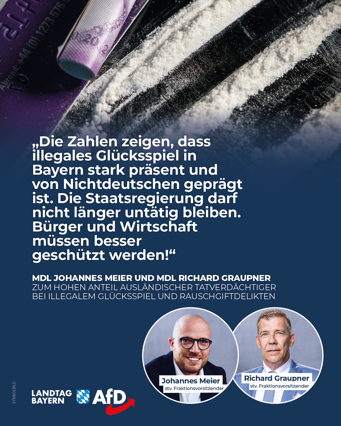 AfD Fraktion im Bayerischen Landtag 14 Bayern Glueckspiel und Drogen 1