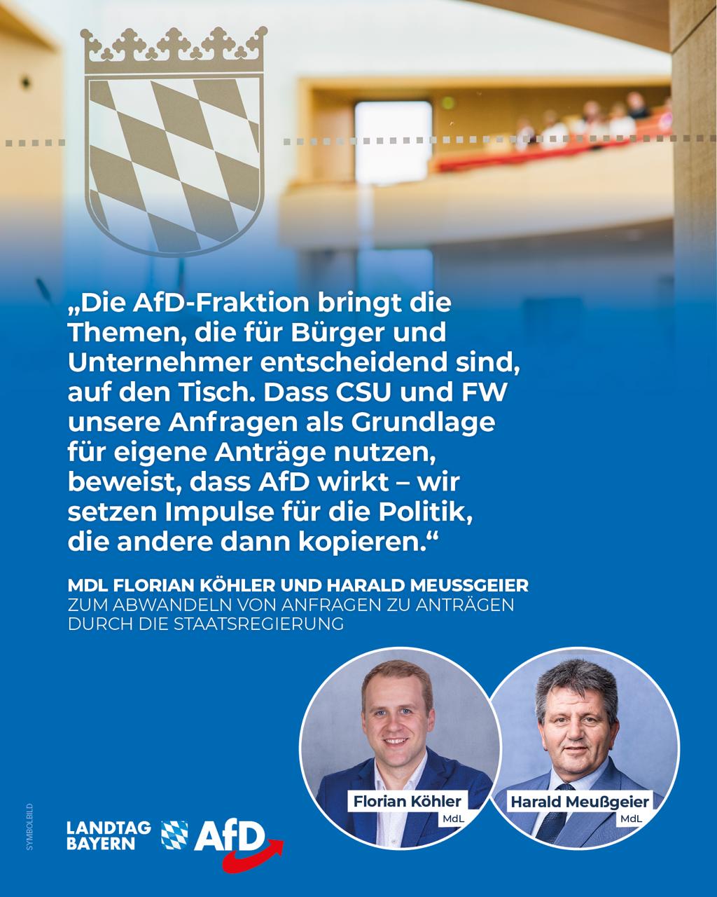 AfD Fraktion im Bayerischen Landtag 12 Wasserkraft Ausbau in Bayern