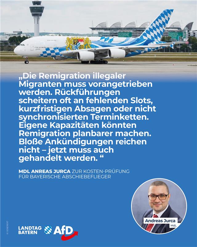 Abschiebeflieger Abschiebeflotte Bayern