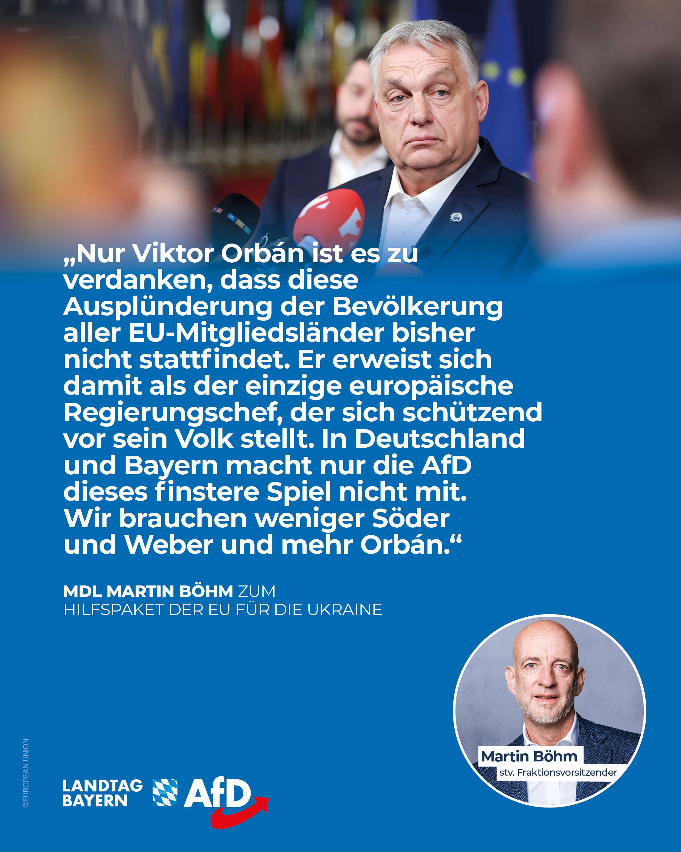AfD Fraktion im Bayerischen Landtag 13 Selenski Orban