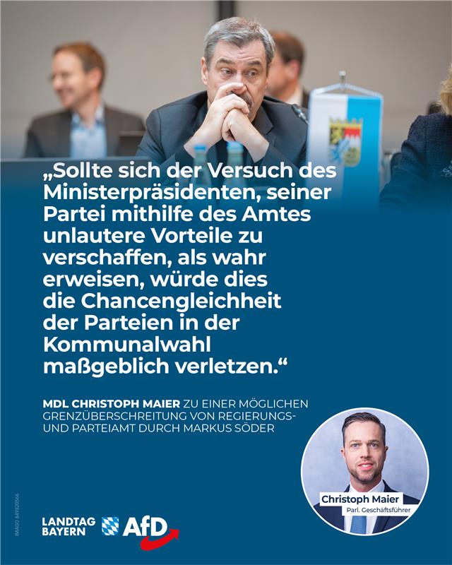 Trennung Partei Regierung Soeder