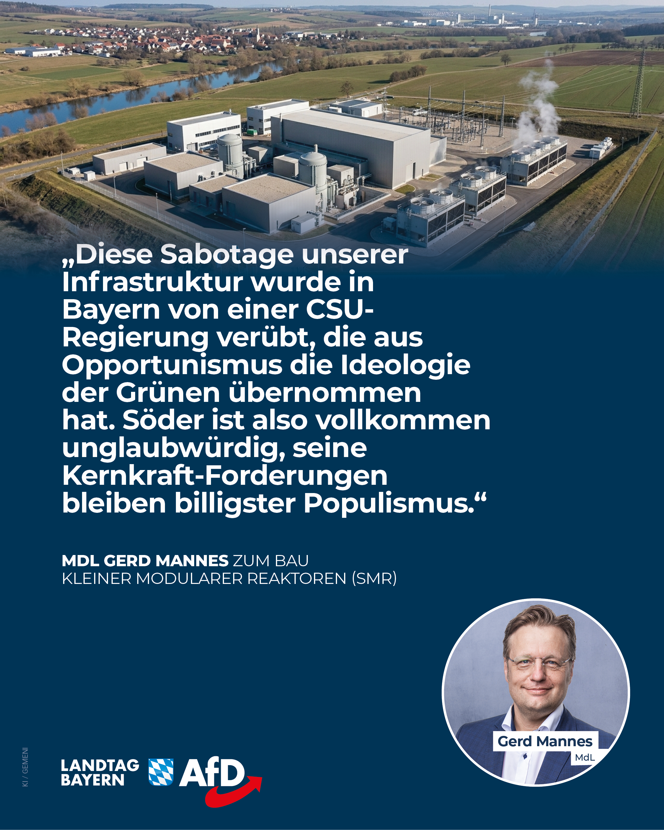 AfD Fraktion im Bayerischen Landtag 14 Wiedereinstieg Kernkraft Soeder