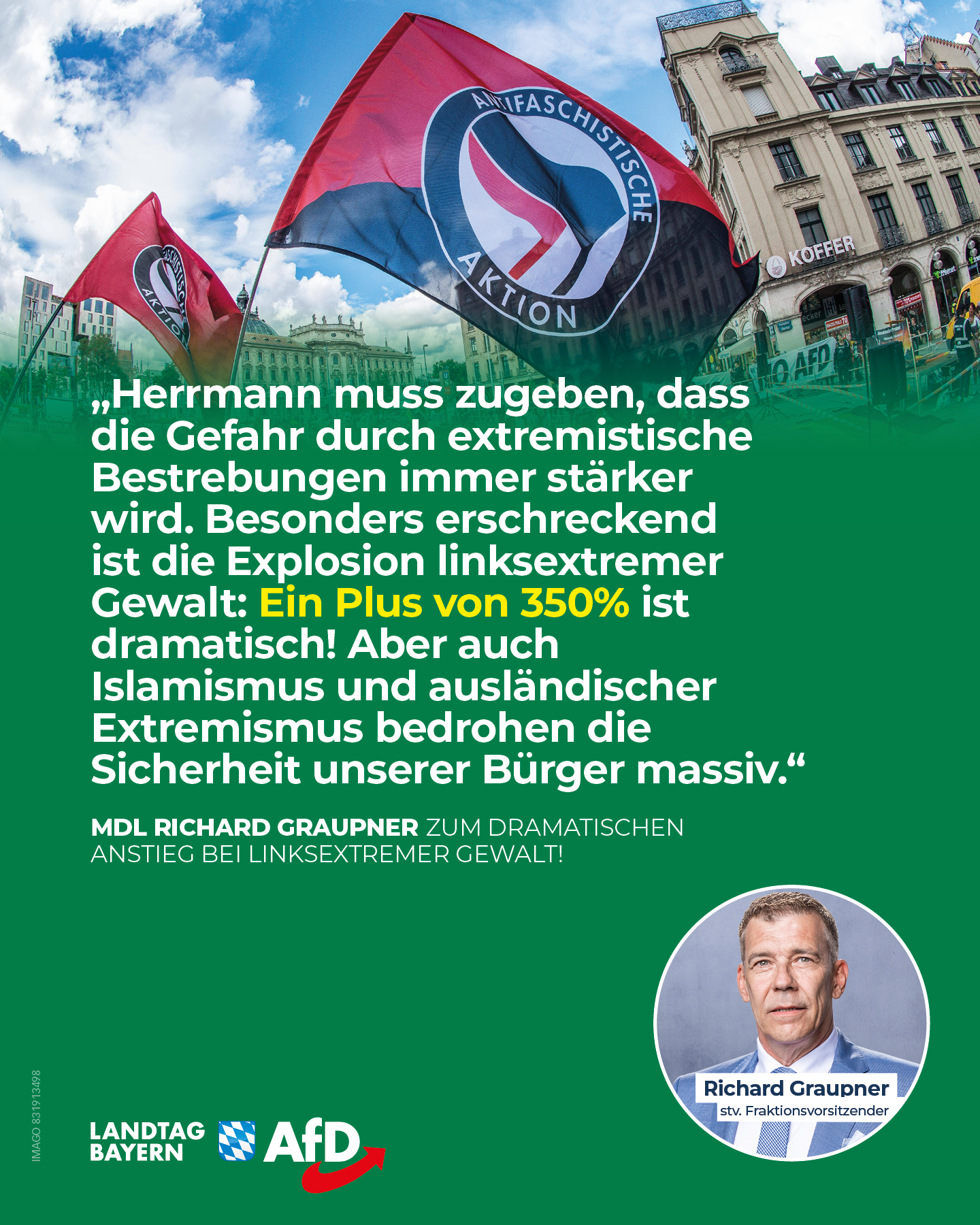 anstieg linksextremer Gewalt