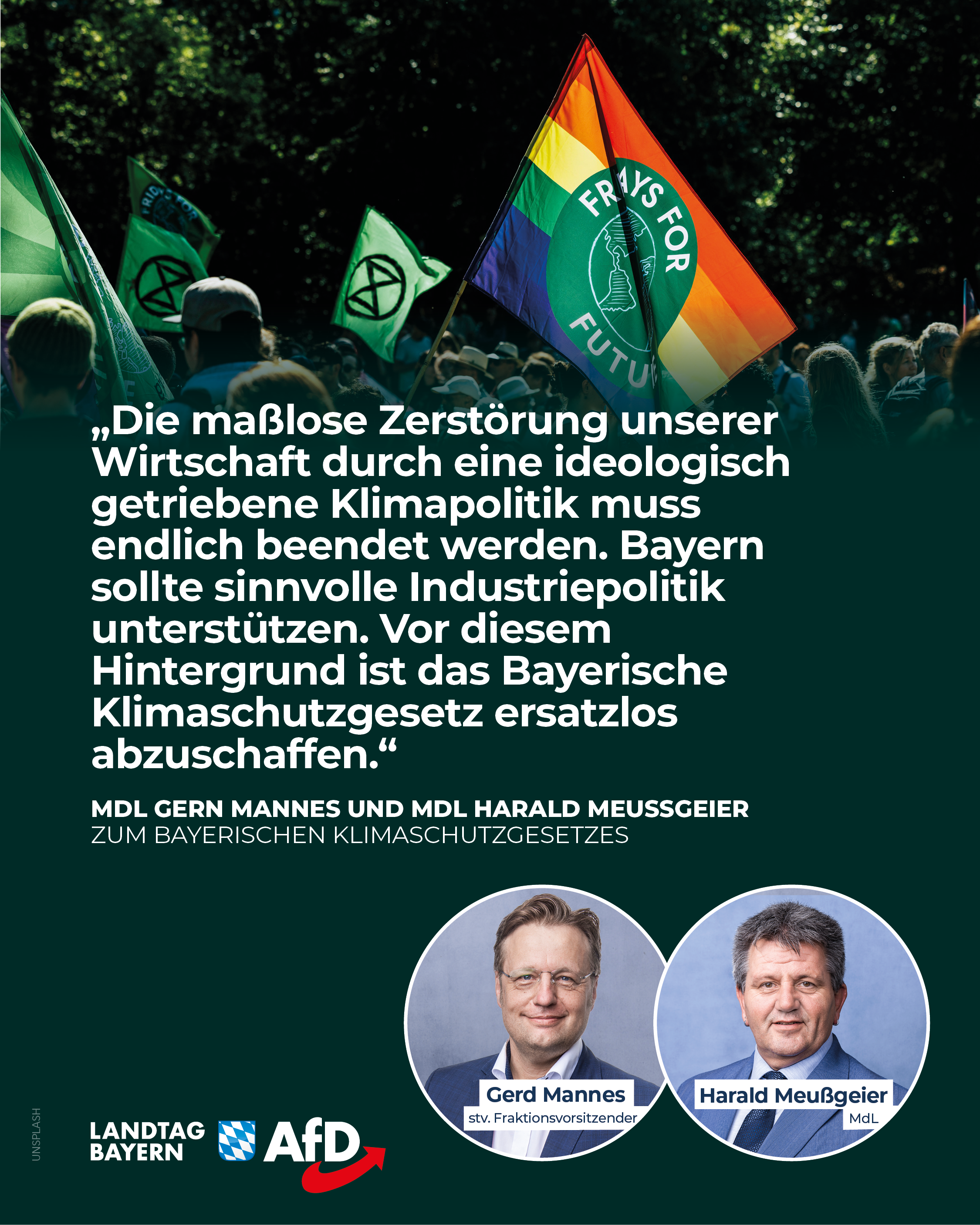 Bayerisches Klimaschutzgesetz Buerokratie