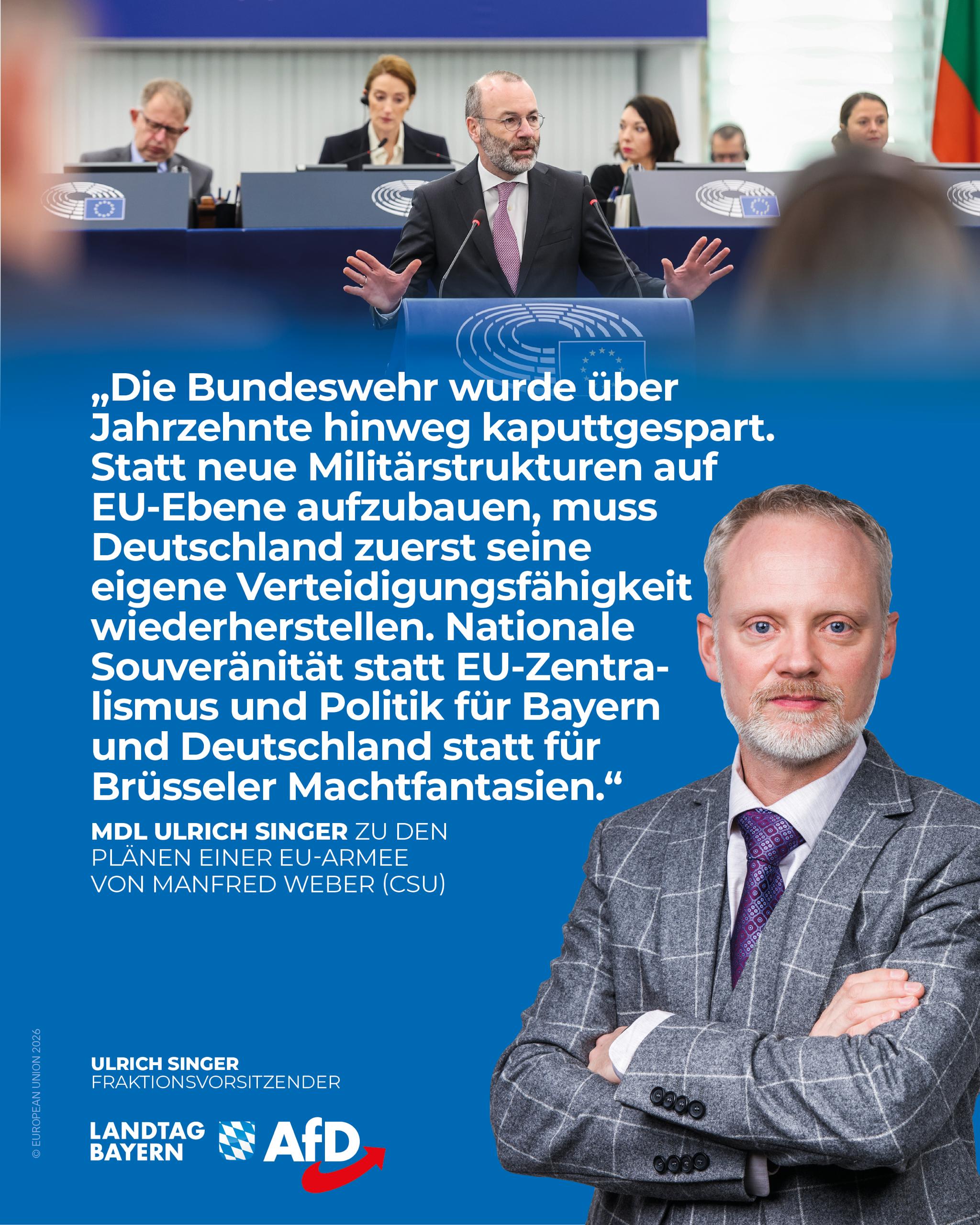 AfD Friedenspolitik statt CSU Kriegsspiele