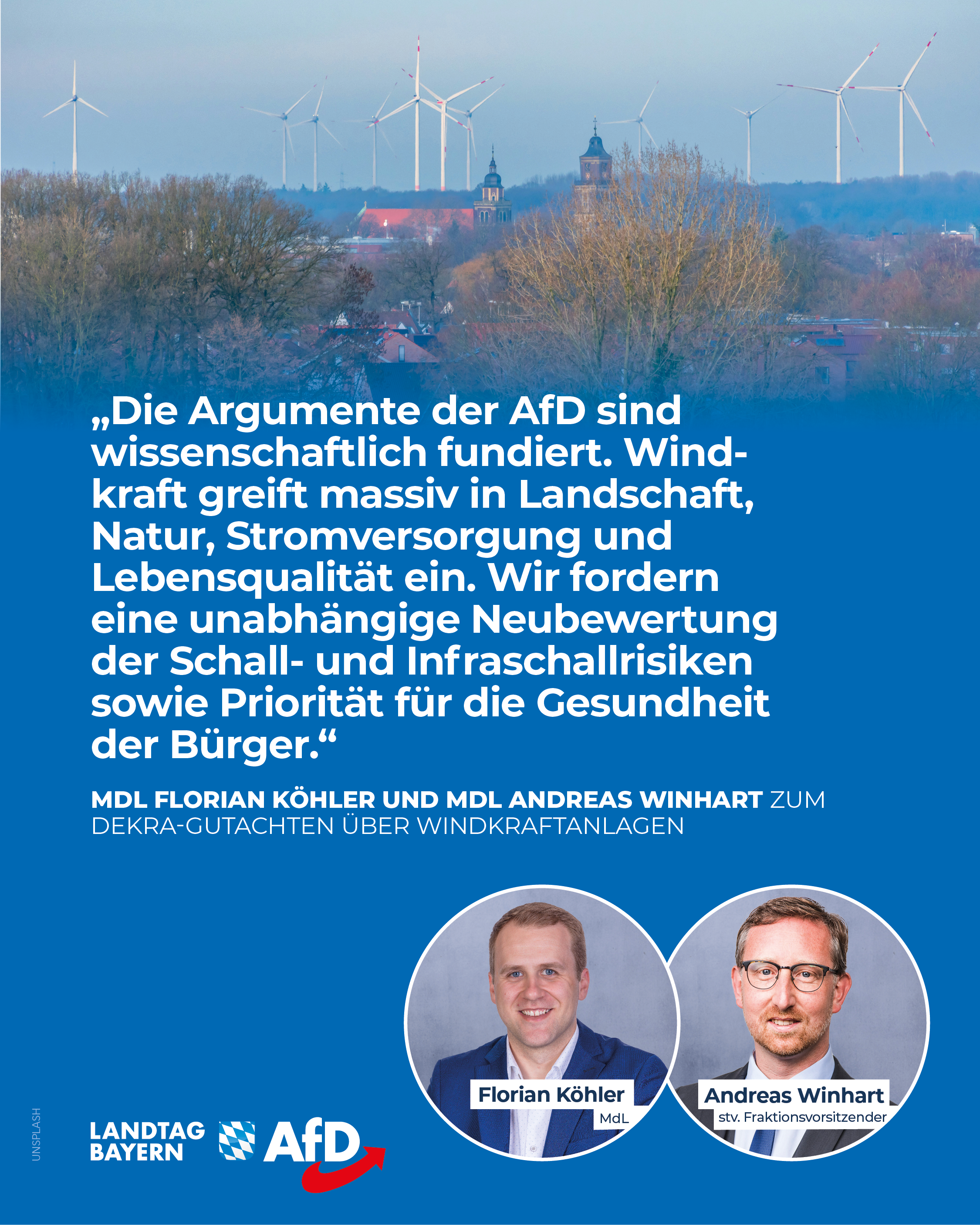 AfD Windkraft Warnung Infraschall