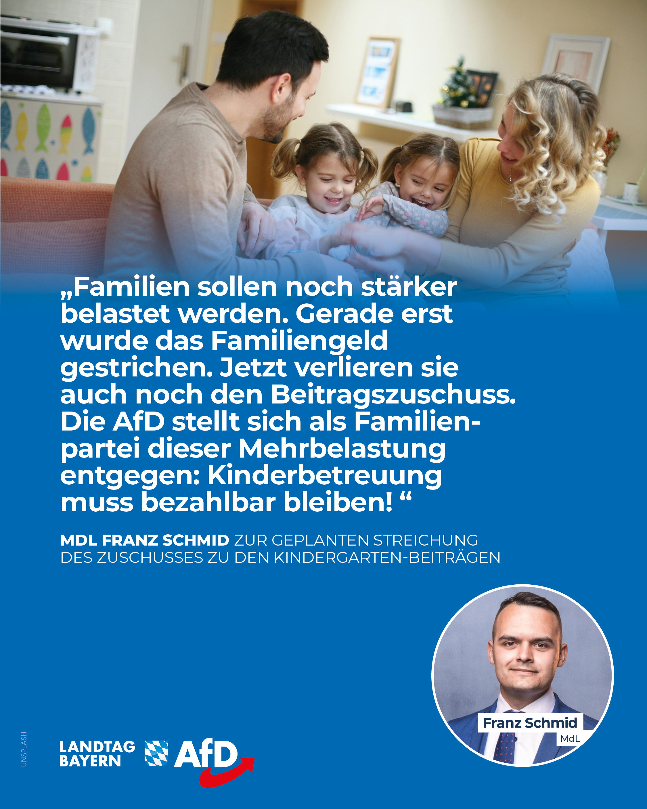 AfD Fraktion im Bayerischen Landtag 12 CSU Kahlschlag Bayern Familien