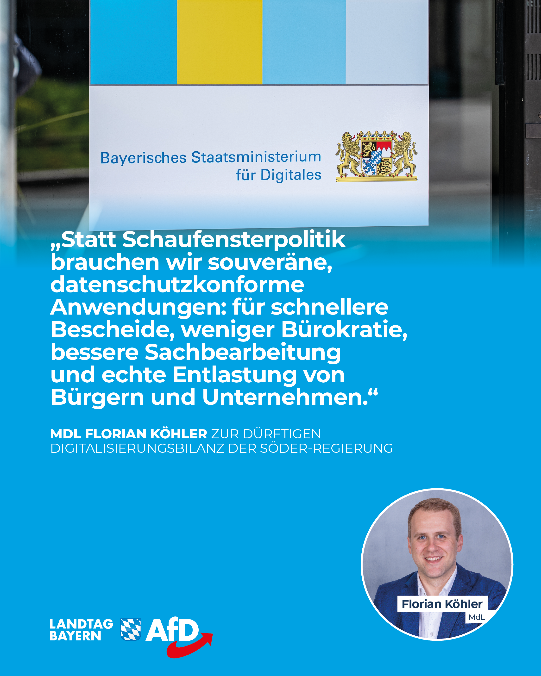 Digitalisierungsbilanz der Soeder Regierung