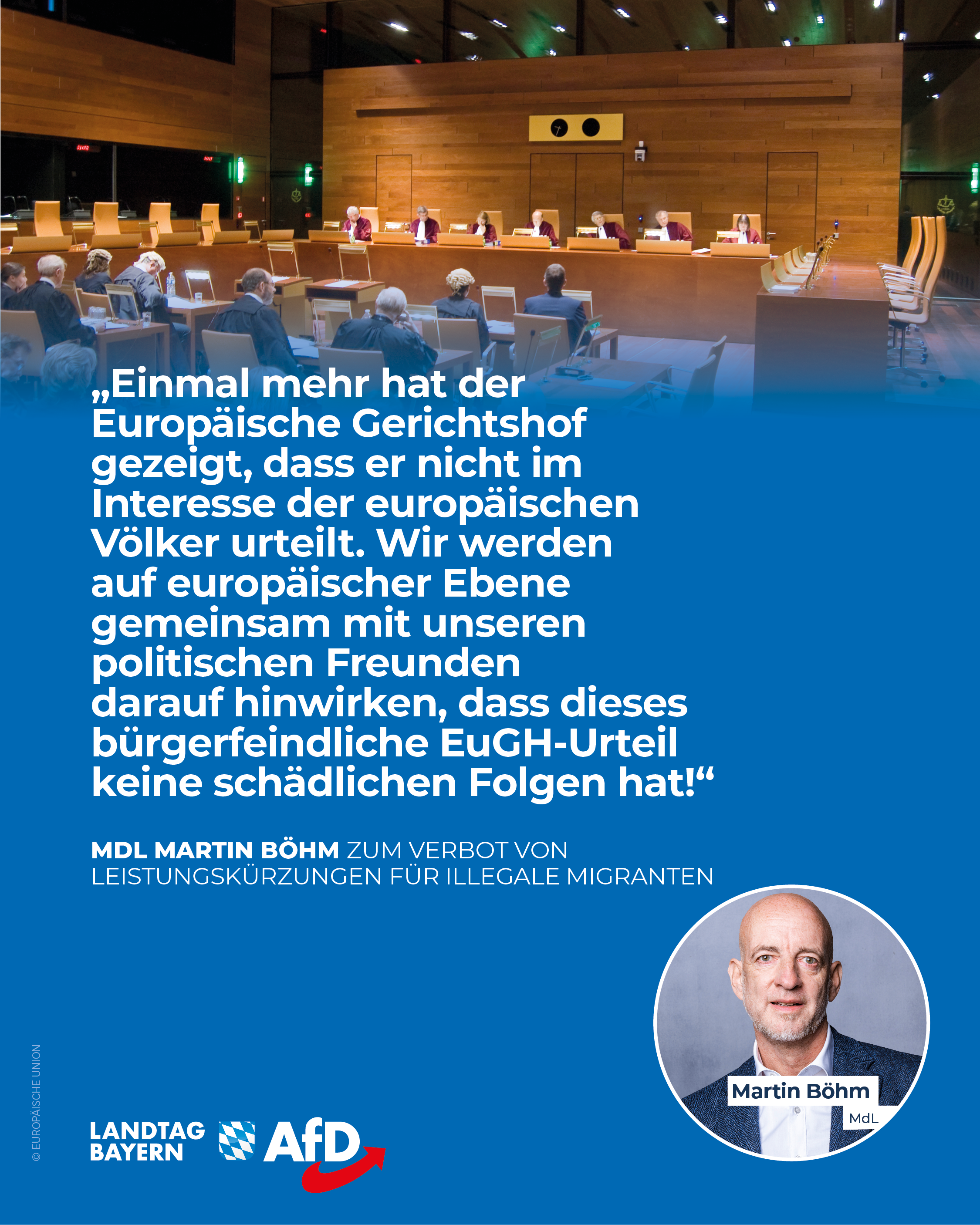 EUGH Leistungskuerzungen Migranten