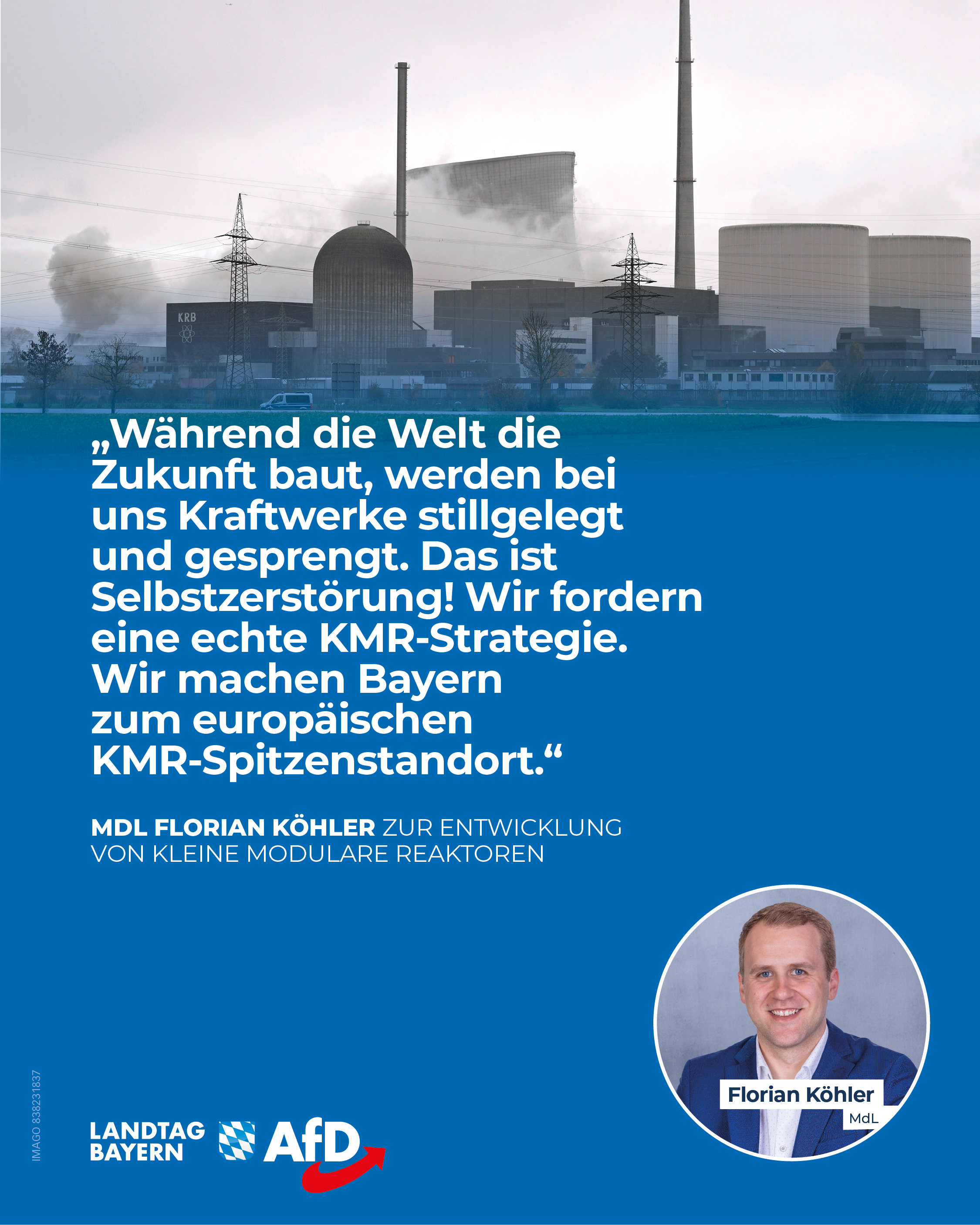 Kernkraftwerke gesprengt KMR