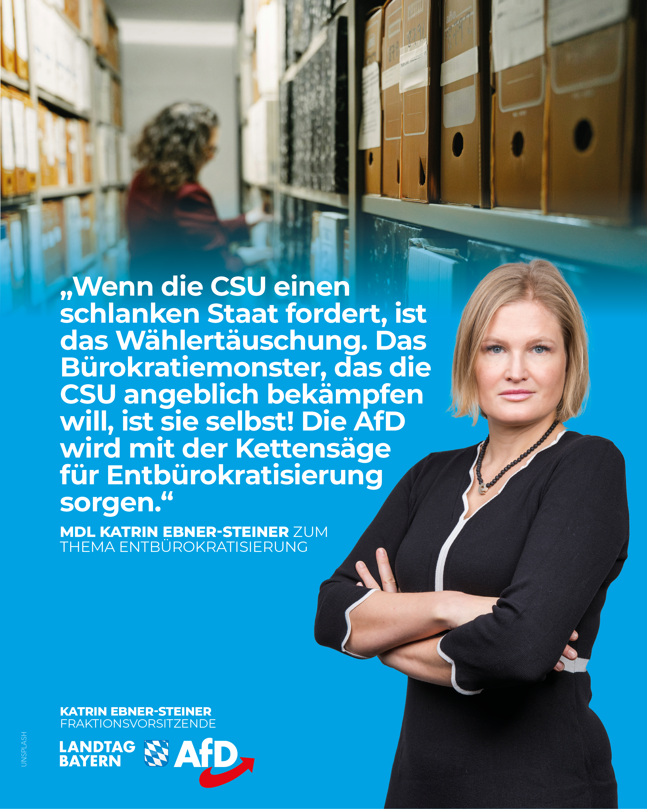 AfD Fraktion im Bayerischen Landtag 12 AfD CSU Buerokratie