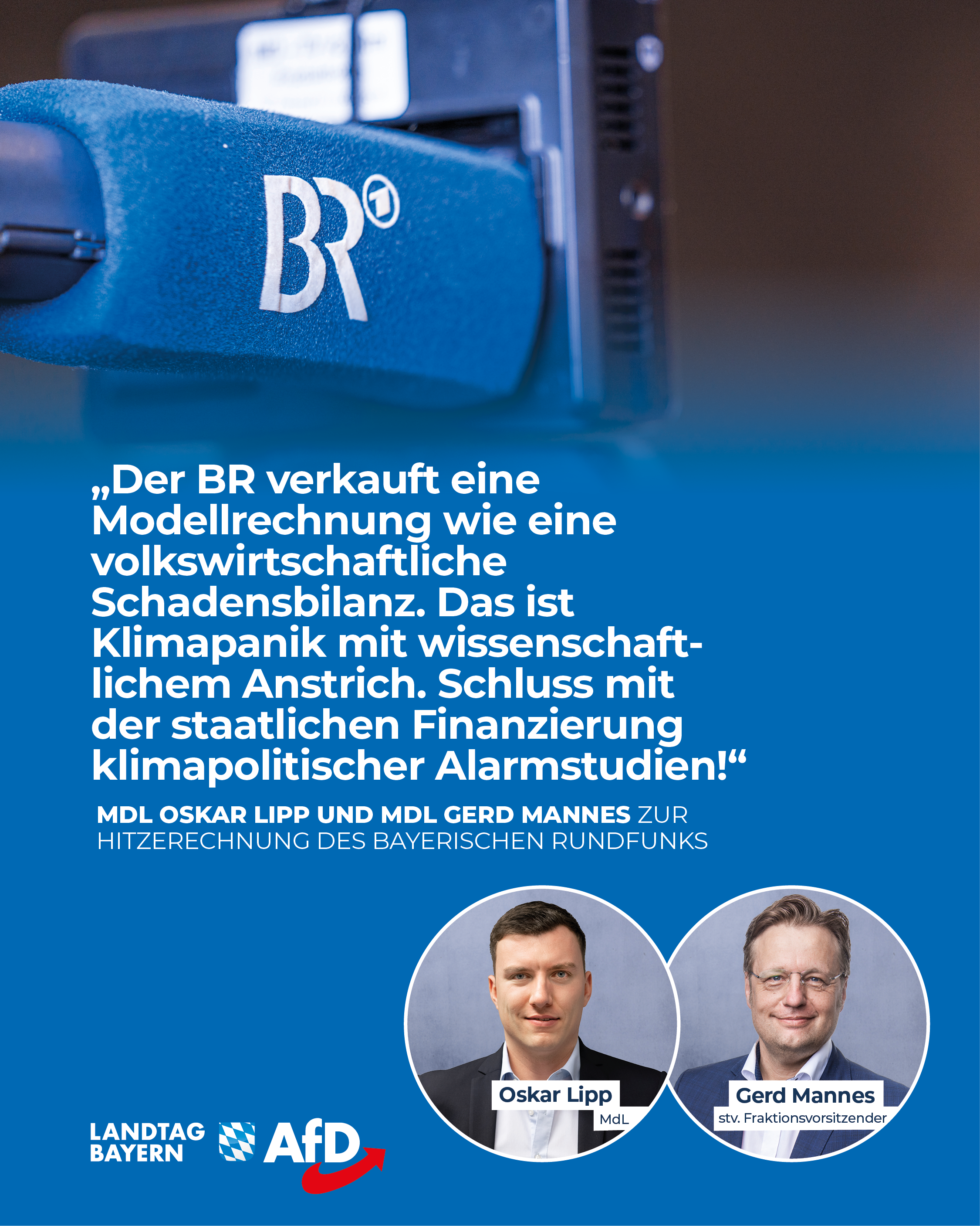 AfD Fraktion im Bayerischen Landtag 14 BR Fakenews Hitze