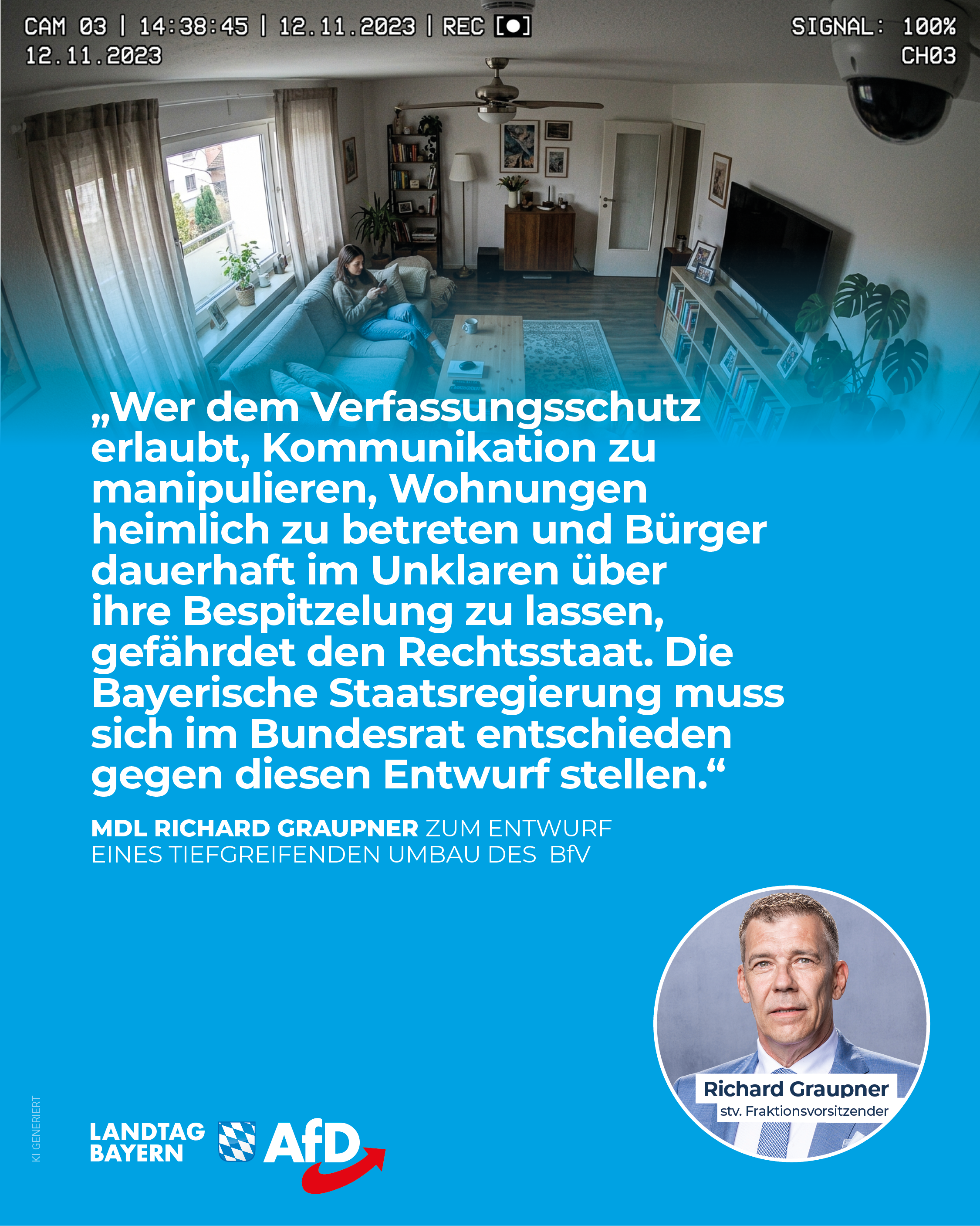 AfD Fraktion im Bayerischen Landtag 13 EIngriffe Verfassungsschutz