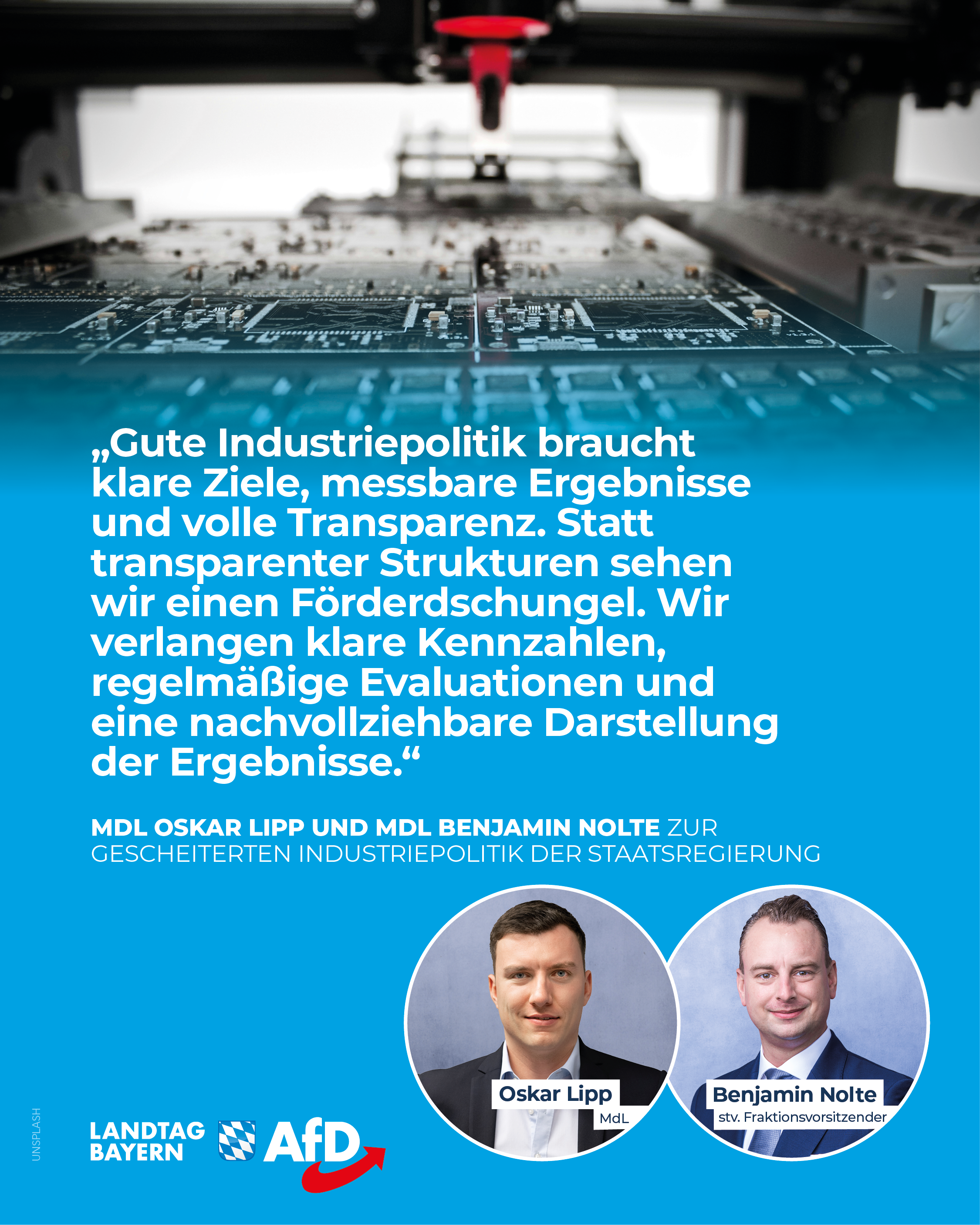Halbleiter Industrie Bayern