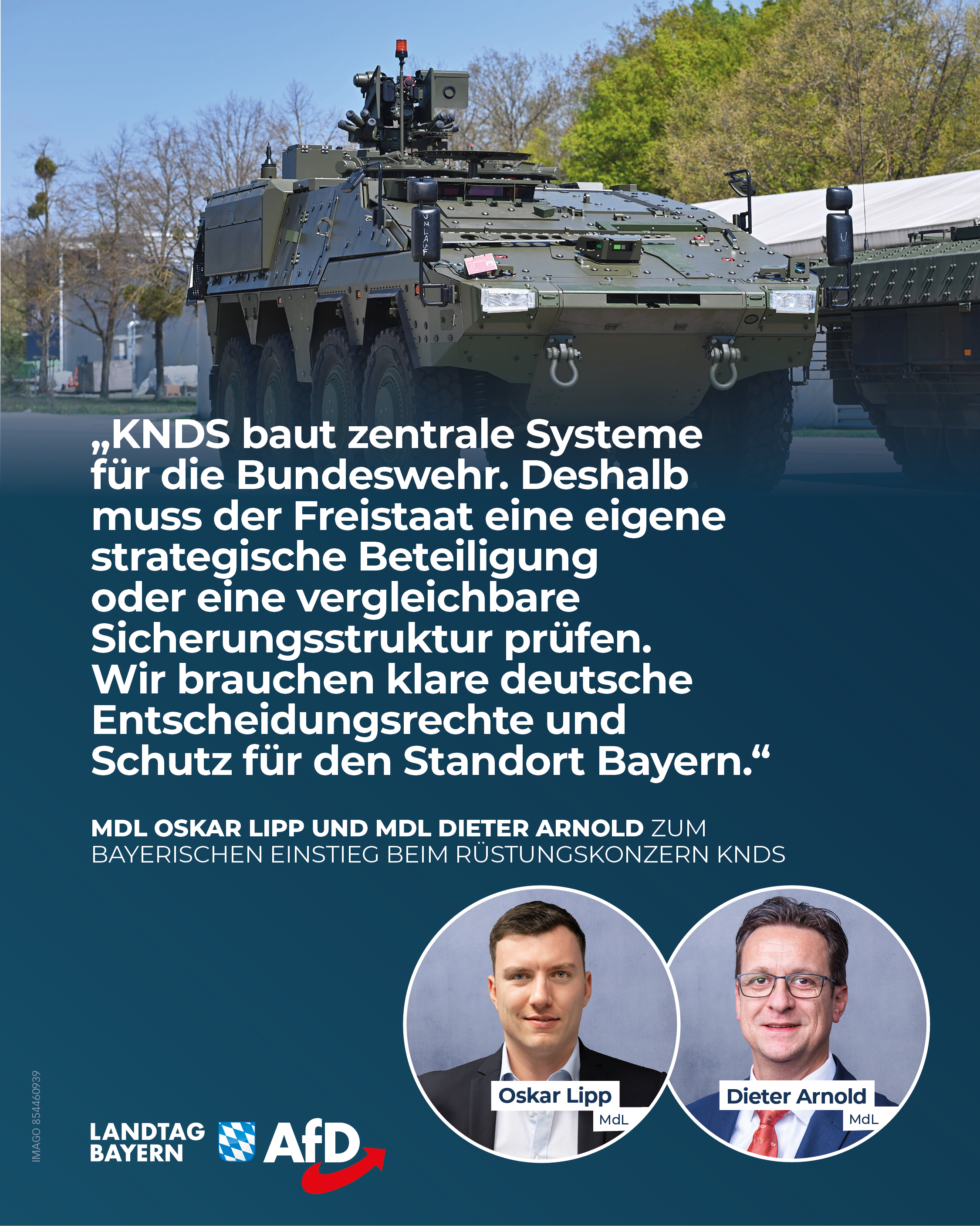AfD Fraktion im Bayerischen Landtag 13 Ruestungskonzern KNDS Bayern
