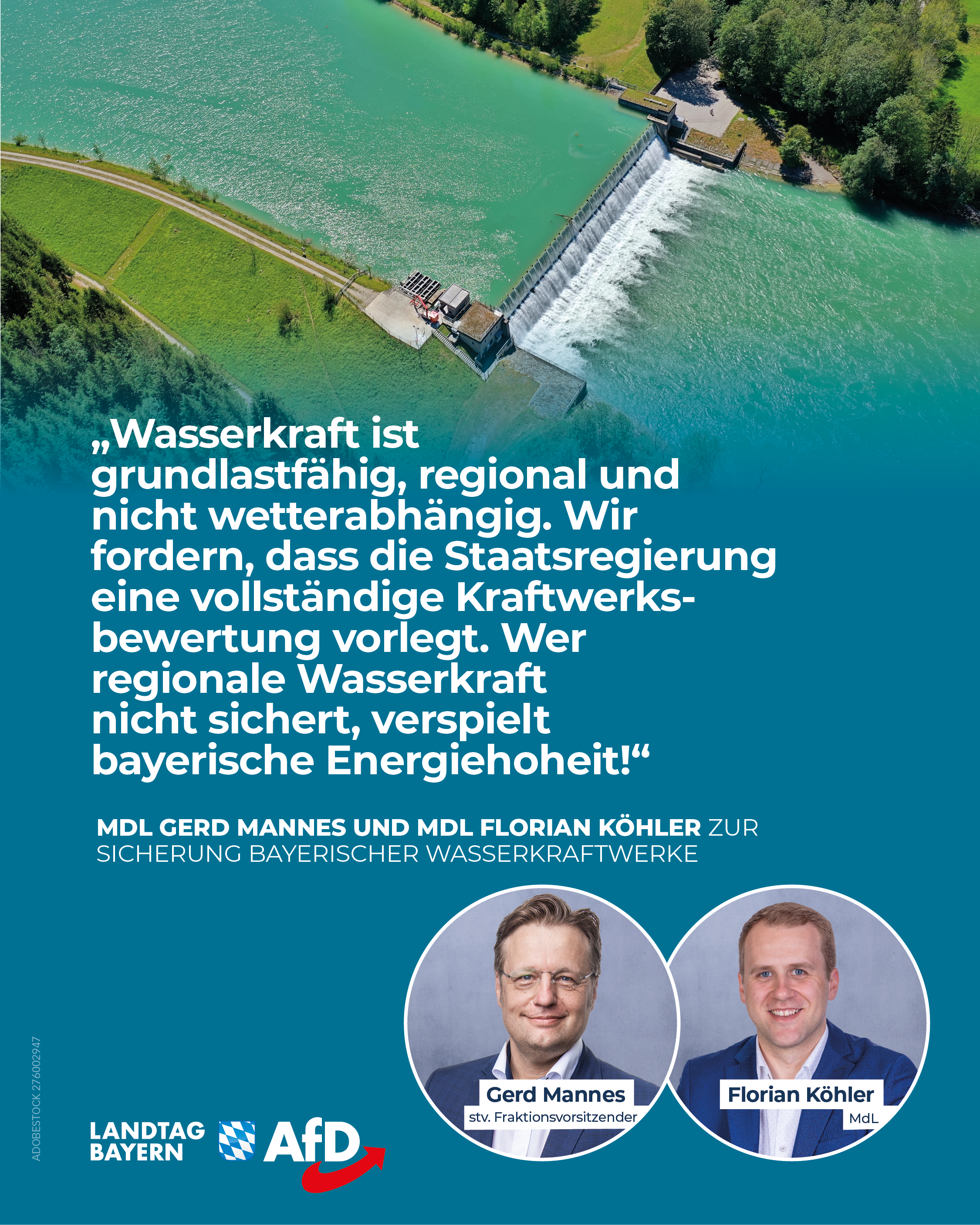 Wasserkraft sichern