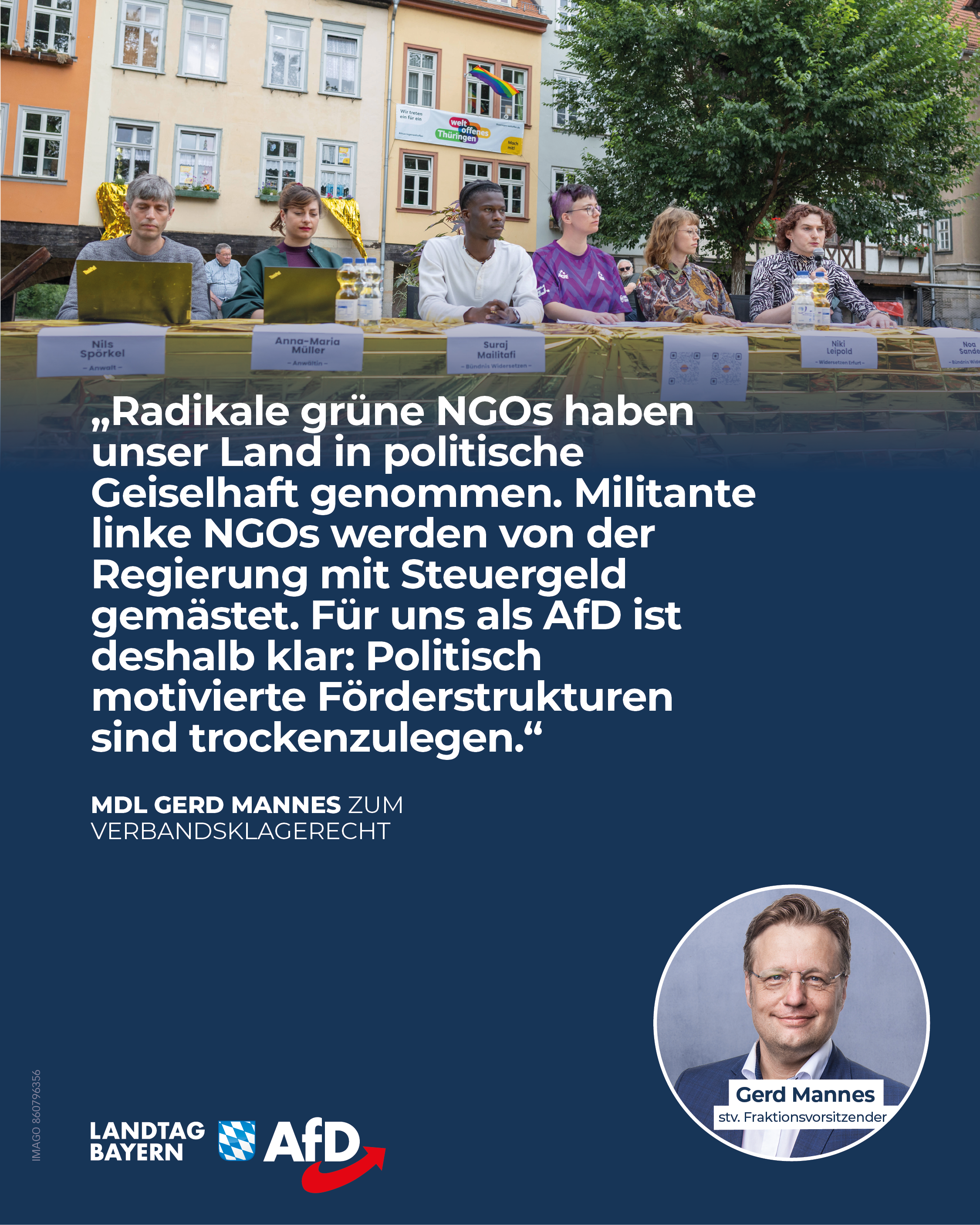 AfD Fraktion im Bayerischen Landtag 12 radikale gruene NGO
