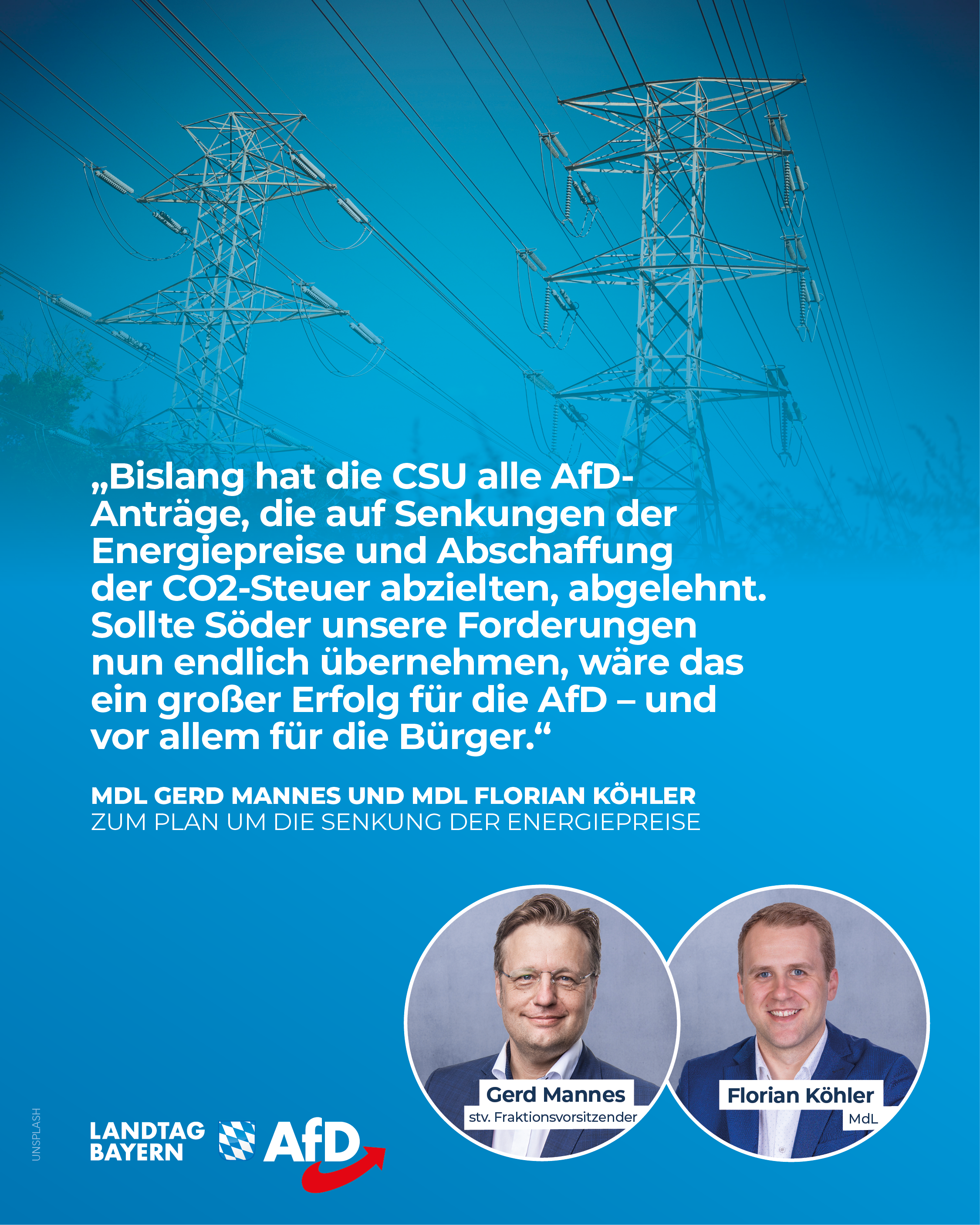 CSU Energiepreis