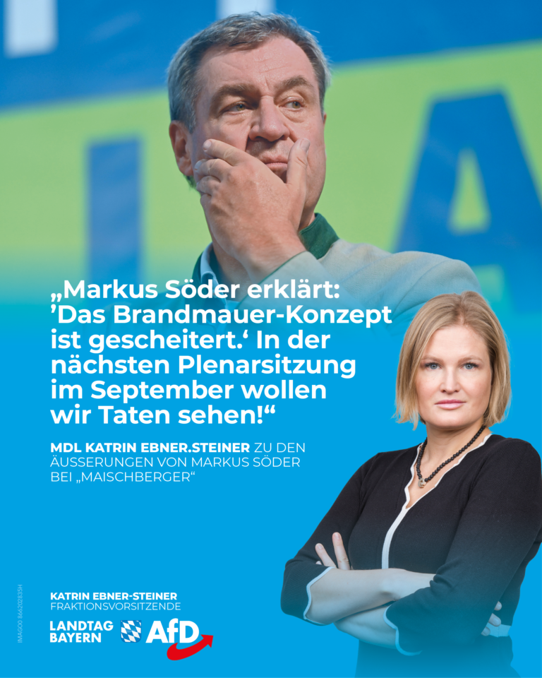 Katrin Ebner-Steiner: Sensation bei „Maischberger“ – Söder reißt Brandmauer ein!