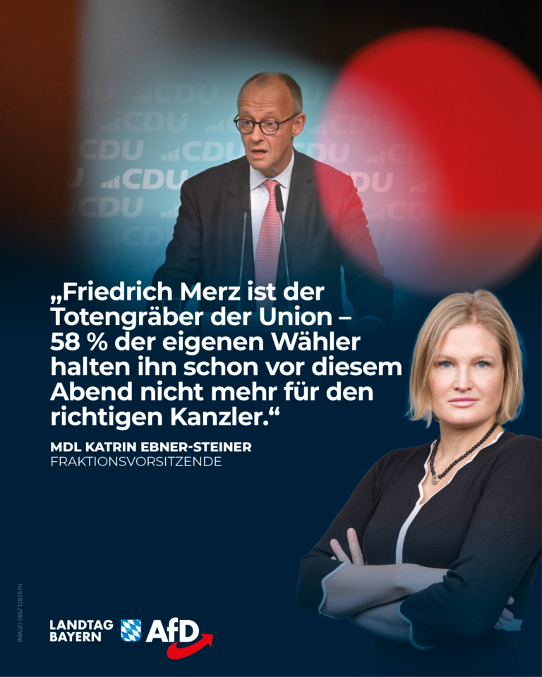 Katrin Ebner-Steiner: Merz ist der Totengräber der Union