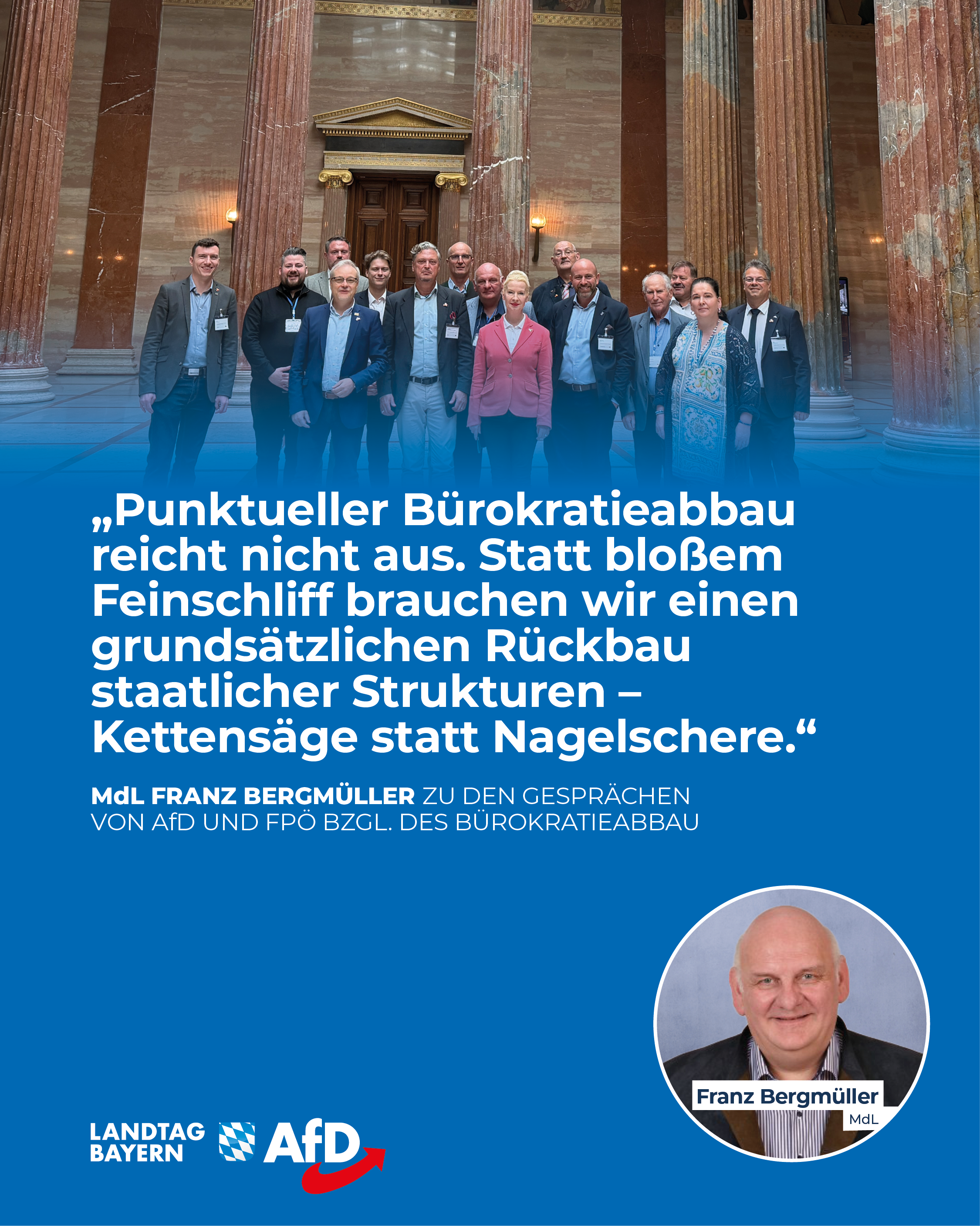 AfD meets FPOe Buerokratieabbau