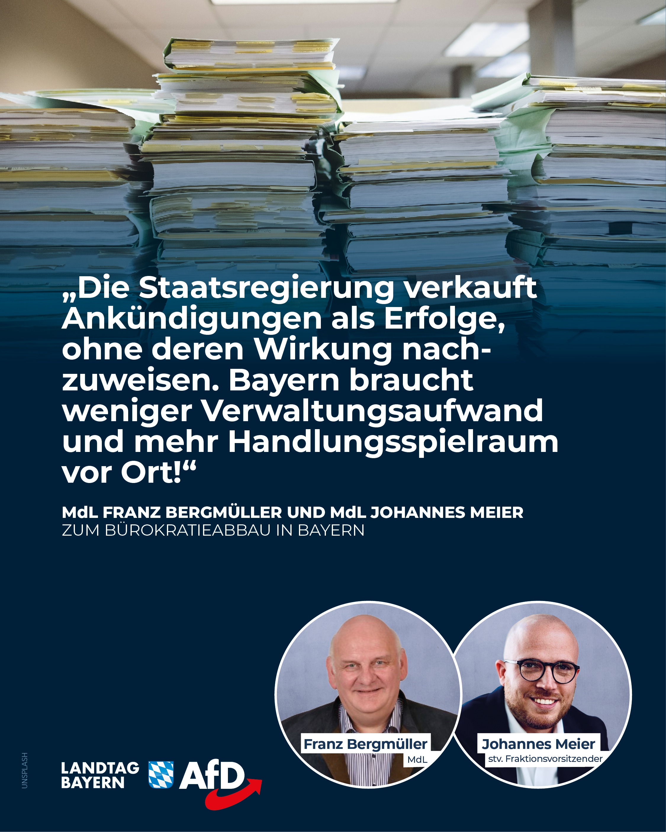 Bayern Erfolge Buerokratie