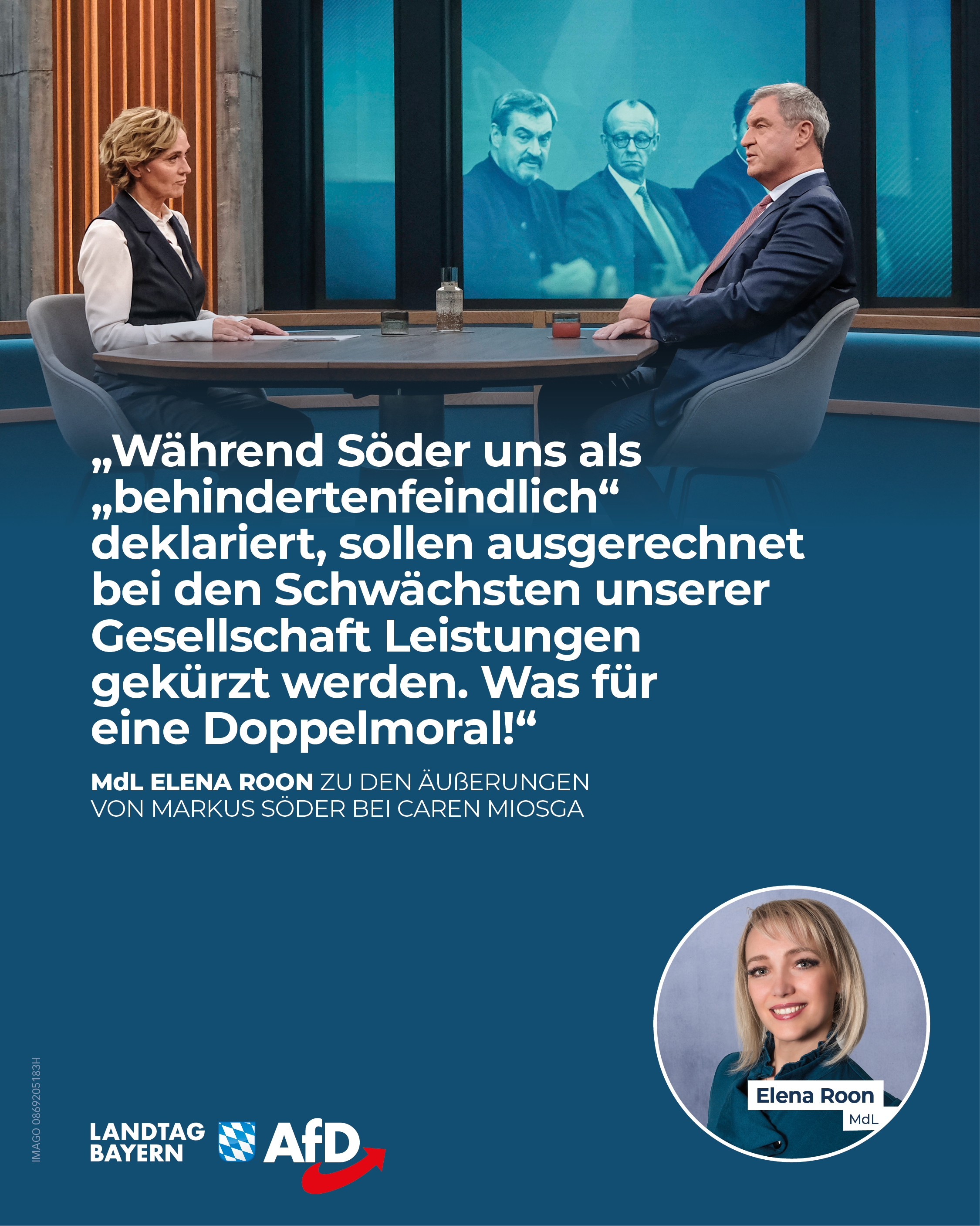AfD Fraktion im Bayerischen Landtag 12 Soeder Miosga